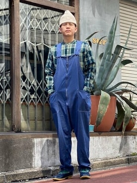 「BEAMS PLUS（ビームスプラス）のアイテム」を使った、BEAMS PLUSさん（メンズ・170cm）の春コーディネート