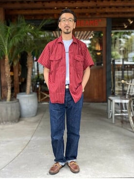 BEAMS PLUSさん（メンズ・169cm）の春コーディネート