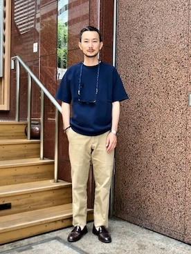 BEAMS PLUSさん（メンズ・171cm）の春コーディネート