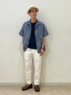 BEAMS PLUSさん(メンズ・170cm)の夏コーディネート