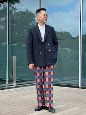 BEAMS PLUSさん(メンズ・171cm)の夏コーディネート