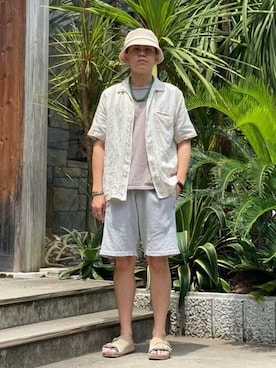BEAMS PLUSさん（メンズ・170cm）の夏コーディネート
