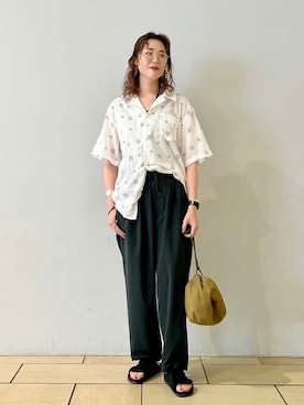 BEAMS PLUSさん(レディース・162cm)の夏コーディネート