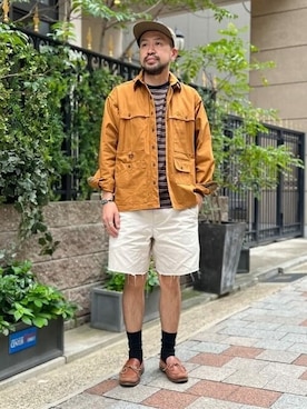 BEAMS PLUSさん（メンズ・171cm）の夏コーディネート