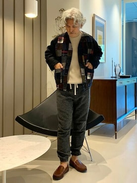 BEAMS PLUSさん（メンズ・174cm）の夏コーディネート