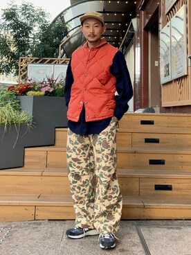 BEAMS PLUSさん（メンズ・171cm）の秋コーディネート