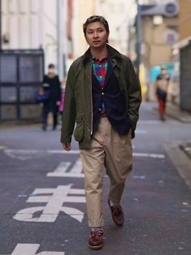 BEAMS PLUSさん（メンズ・170cm）の春コーディネート