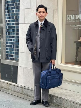 BRIEFING×BEAMS PLUS/NEO B4 LINER ブリーフィング（中古・古着