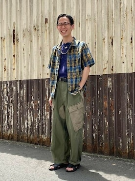 BEAMS PLUSさん（メンズ・175cm）の夏コーディネート
