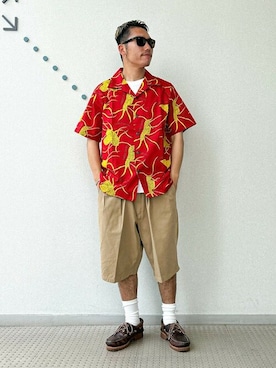 BEAMS PLUSさん（メンズ・172cm）の夏コーディネート