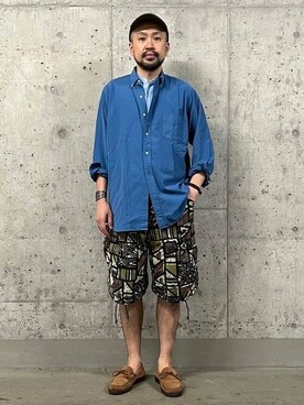 BEAMS PLUSさん（メンズ・171cm）の夏コーディネート
