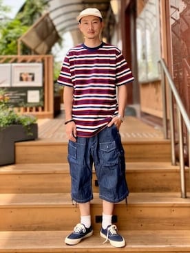 BEAMS PLUSさん(メンズ・171cm)の夏コーディネート