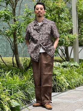 BEAMS PLUSさん（メンズ・168cm）の夏コーディネート
