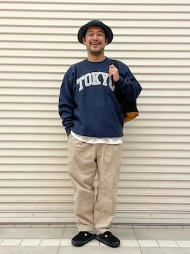 BEAMS PLUSさん(メンズ・171cm)の秋コーディネート
