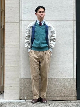 BEAMS PLUSさん(メンズ・176cm)の冬コーディネート