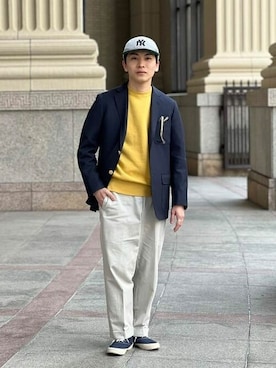 BEAMS PLUSさん（メンズ・166cm）の冬コーディネート