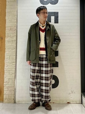 BEAMS PLUSさん（メンズ・170cm）の冬コーディネート
