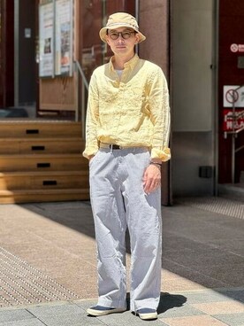 BEAMS PLUSさん（メンズ・171cm）の春コーディネート