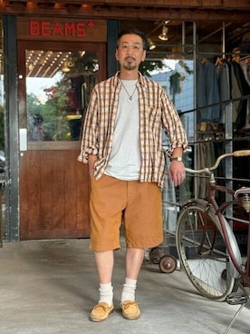 BEAMS PLUSさん(メンズ・169cm)の夏コーディネート