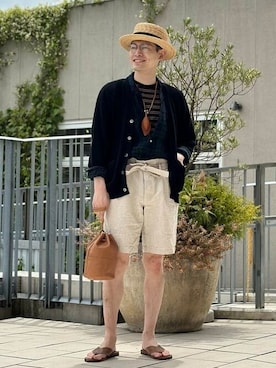 BEAMS PLUSさん（メンズ・175cm）の夏コーディネート