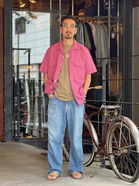 BEAMS PLUSさん(メンズ・169cm)の夏コーディネート