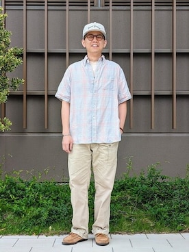 BEAMS PLUSさん(メンズ・175cm)の夏コーディネート