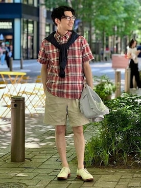 BEAMS PLUSさん（メンズ・168cm）の夏コーディネート