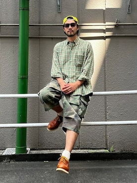 BEAMS PLUSさん（メンズ・175cm）の夏コーディネート