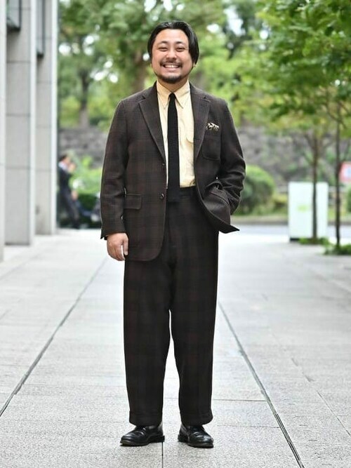 BEAMS MENBEAMS PLUSさんのテーラードジャケットを使った 