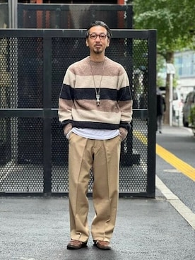 BEAMS PLUSさん（メンズ・169cm）の秋コーディネート