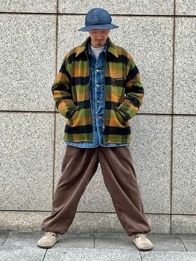 「BEAMS PLUS（ビームスプラス）のアイテム（ジャケット/アウター）」を使った、BEAMS PLUSさん（メンズ・175cm）の冬コーディネート
