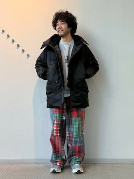 「BEAMS PLUS（ビームスプラス）のアイテム（ジャケット/アウター）」を使った、BEAMS PLUSさん（メンズ・175cm）の冬コーディネート