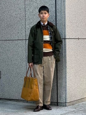 BEAMS PLUSさん（メンズ・176cm）の冬コーディネート