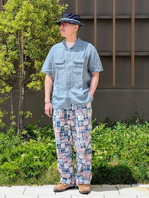 ビームスプラス　マドラスパッチワークパンツ パッチワークマドラスと共にお届けするTAKAHIROの最終回｜BEAMS