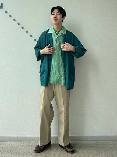 BEAMS PLUS ミリタリートラウザーズ BEAMS+ パンツ ヘリンボーン ミリタリー トラウザーズ メンズ