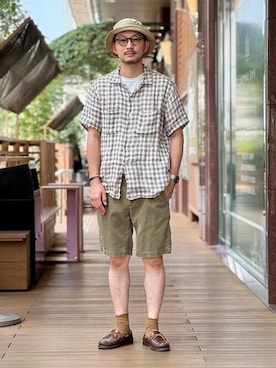 BEAMS PLUSさん（メンズ・170cm）の夏コーディネート