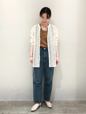 「アイテム（その他シューズ）」を使った、ochiさん（レディース・156cm）の春コーディネート