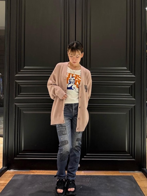 SUPER HYS柄 リバーシブルスウェットパンツ（スウェットパンツ