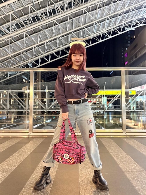 STUDS BADGES FEVER ベルト（ベルト）｜HYSTERIC GLAMOUR