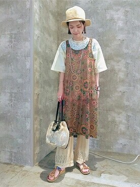 チチカカさん（レディース・158cm）の春コーディネート
