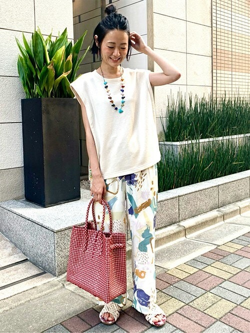チチカカ オンラインショップチチカカさんのtシャツ カットソーを使ったコーディネート Zozotown