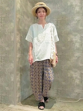 チチカカさん（レディース・158cm）の夏コーディネート