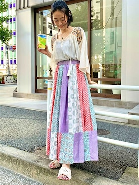 チチカカさん（レディース・157cm）の夏コーディネート