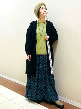 「チチカカ」｜「アイテム（アクセサリー）」を使った、チチカカさん（レディース・153cm）の秋コーディネート