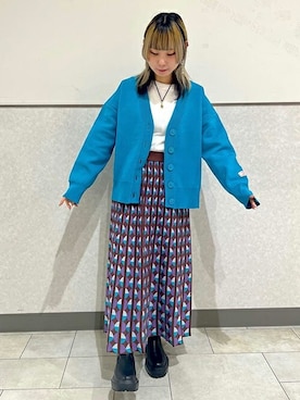 「チチカカ」｜「アイテム（アクセサリー）」を使った、チチカカさん（レディース・152cm）の秋コーディネート