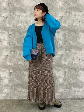「チチカカ」｜「アイテム（ブーツ）」を使った、チチカカさん（レディース・151cm）の秋コーディネート