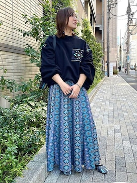 「チチカカ」｜「アイテム（パンプス）」を使った、チチカカさん（レディース・160cm）の冬コーディネート