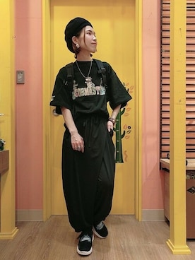 「COBMASTER(コブマスター)」｜チチカカさん（レディース・158cm）の春コーディネート