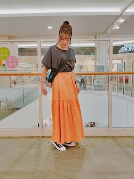 「チチカカ」｜「アイテム（シューズ）」を使った、チチカカさん（レディース・161cm）の春コーディネート