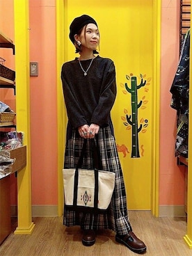 「チチカカ」｜チチカカさん（レディース・158cm）の冬コーディネート